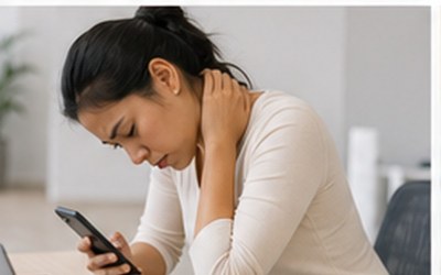 Imagem ilustrativa do artigo: Cervicalgia do celular: por que tanto jovem está com dor no pescoço